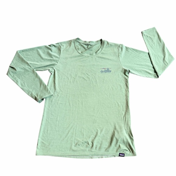 NEW Patagonia Women's Long-Sleeved Capilene® Cool Daily Graphic Shirt (45205) - Picture 5 of 10